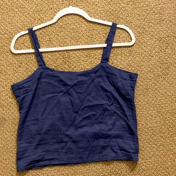 Pure organza top with cotton slip - Picture 2 of 3